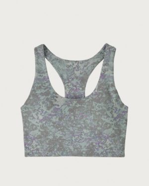 Patagonia Maipo Mid Impact Bra - Rock Wash: Thermal Blue - XS