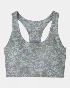 Patagonia Womens Maipo Mid Impact Sports Bra - Blue