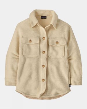 Patagonia Womens Retro Pile Shacket - Stone