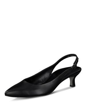 Paul Green Women's Rio Pointed Toe Kitten Heel Slingback Pumps
