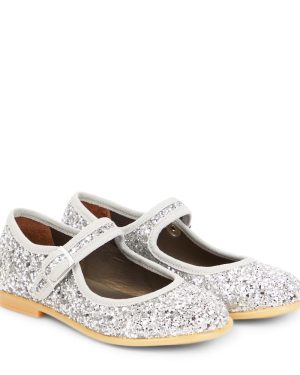 PePe Galassia glitter ballet flats