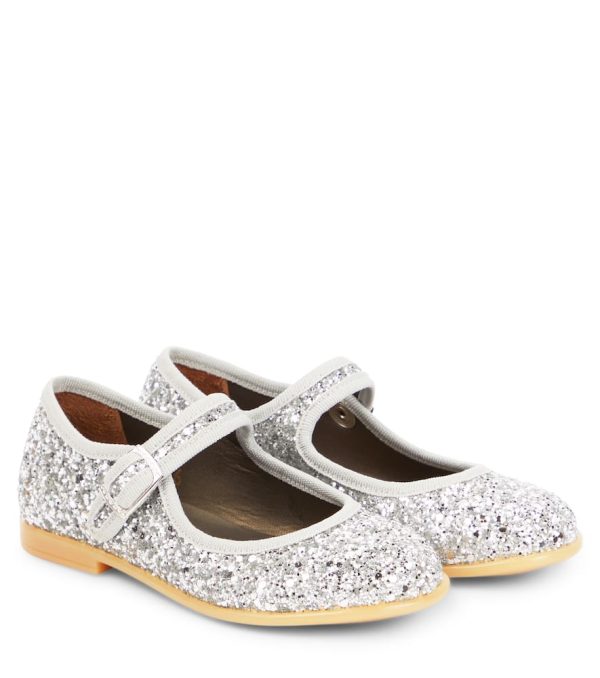 PePe Galassia glitter ballet flats