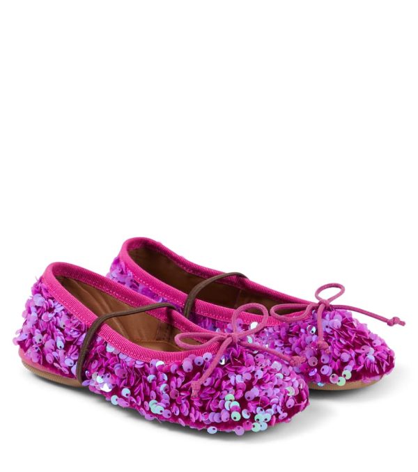 PePe Lulu sequined ballet flats
