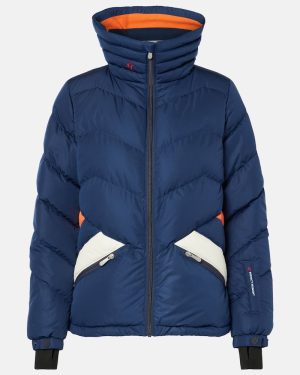 Perfect Moment Duvet houndstooth down ski jacket