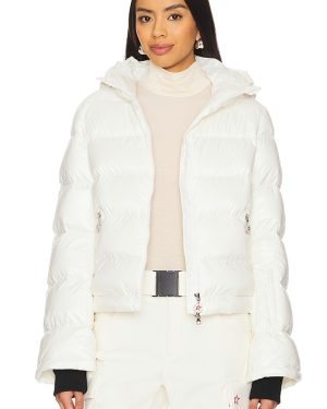 Perfect Moment Polar Ski Jacket in White. Size XL.