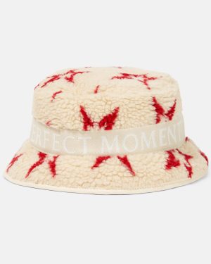 Perfect Moment Star sherpa fleece bucket hat