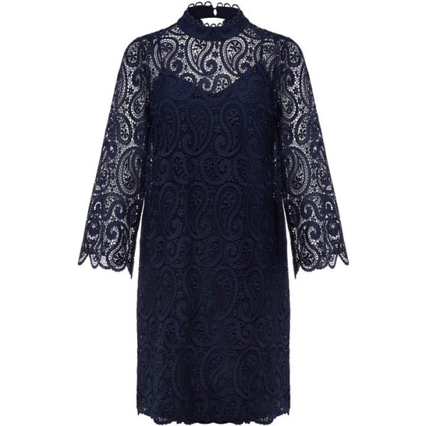 Phase Eight Verity Lace Shift Dress - Blue