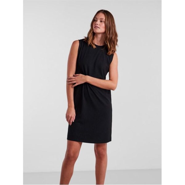 Pieces Swing Dress - Black