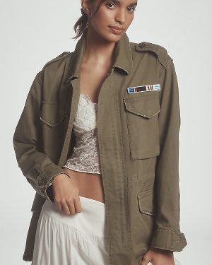 Pilcro Cotton Utility Jacket