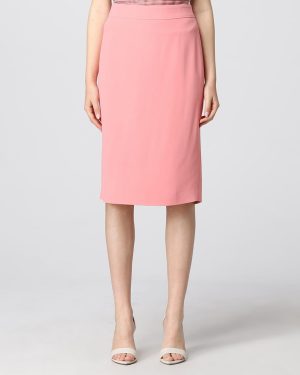 Pink Pencil Skirt
