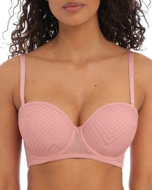 Pink Tailored Moulded Strapless Bra