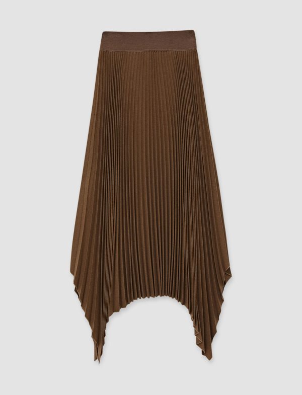 Pleated Flannel Ade Skirt - Regular / 36