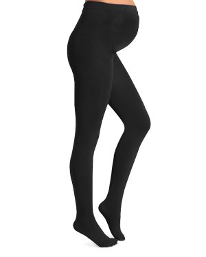 Plush Maternity Fleece Lined Tights