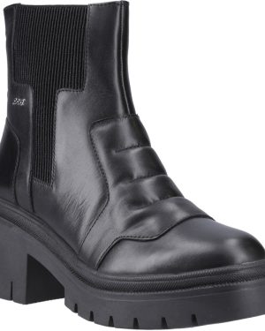 Pod Womens Lillian Heeled Leather Ankle Boots UK Size 6 (EU 40)