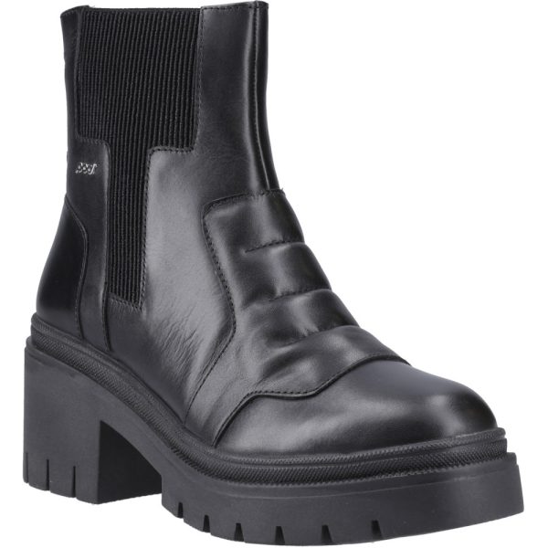 Pod Womens Lillian Heeled Leather Ankle Boots UK Size 6 (EU 40)
