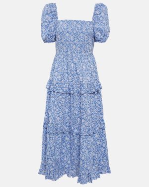 Polo Ralph Lauren Floral off-shoulder cotton maxi dress