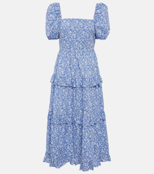 Polo Ralph Lauren Floral off-shoulder cotton maxi dress