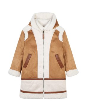Poly Faux Shearling Coat