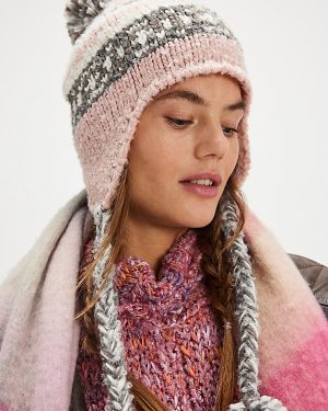Pom Knit Beanie at Free People