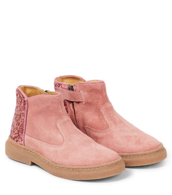 Pom d'Api Trix Back suede ankle boots