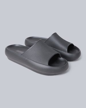 Poolside Womens Sliders - Black