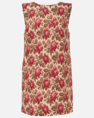 Posse Rosalie floral linen shift dress