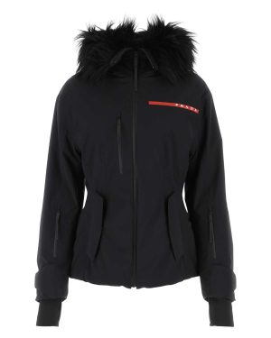 Prada Black Re-nylon Ski Jacket