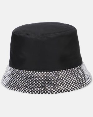 Prada Re-Nylon embellished bucket hat