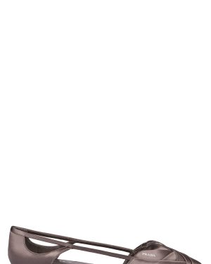 Prada Satin Ballet Flats