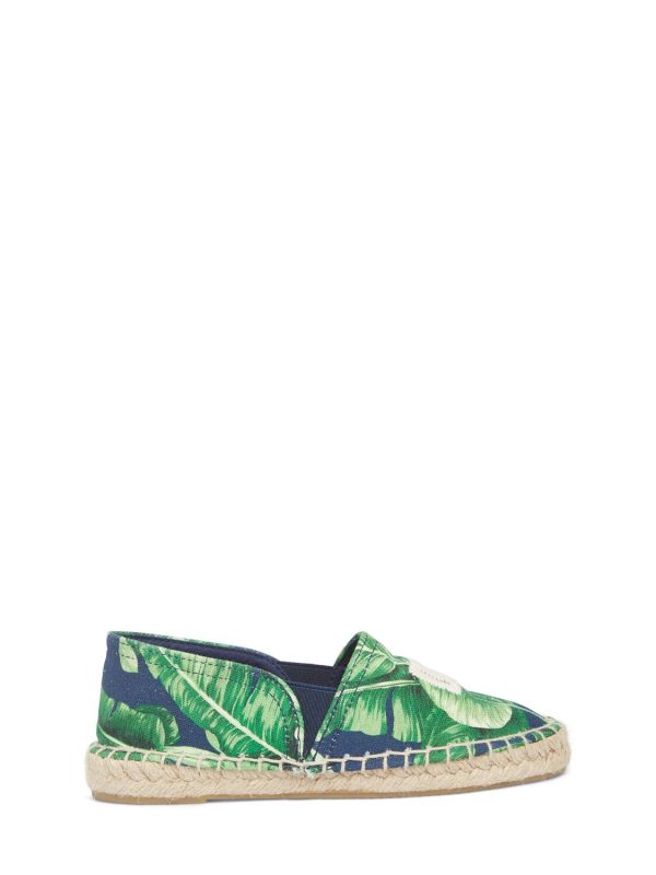 Printed Cotton Espadrilles