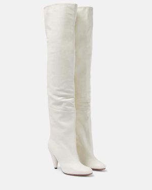 Proenza Schouler Cone leather over-the-knee boots