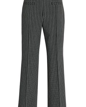 Proenza Schouler White Label - Isadora Stretch-Suiting Straight-Leg Pants - Grey - US 4 - Moda Operandi