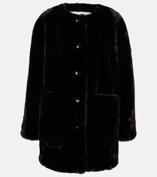 Proenza Schouler White Label Penelope faux fur coat