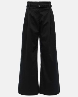 Proenza Schouler White Label Raver cotton-blend wide-leg pants