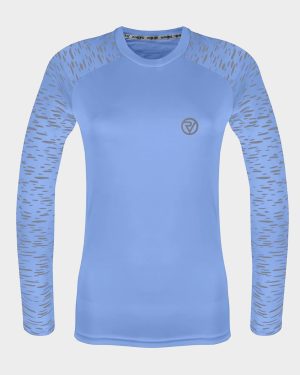 Proviz Sports Women's Reflective Long Sleeve Top, Blue