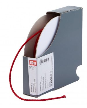 Prym 3mm Round Anorak Cord Red - per metre