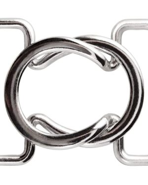 Prym Bikini and Belt Clasp Loop Metal Silver col 25 mm