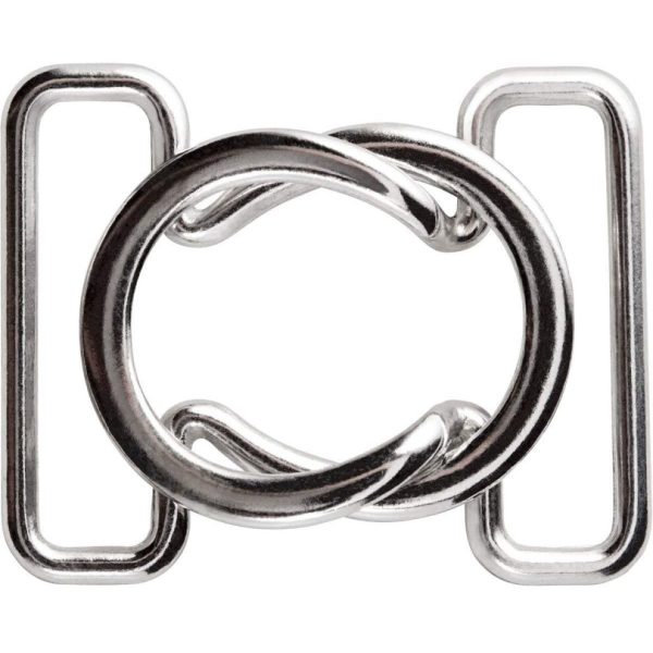 Prym Bikini and Belt Clasp Loop Metal Silver col 25 mm