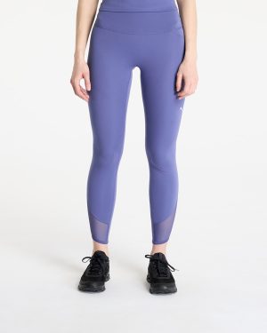 Puma Cloudspun Soft Mesh High-Waisted 7/8 Tights Blue Crystal XS