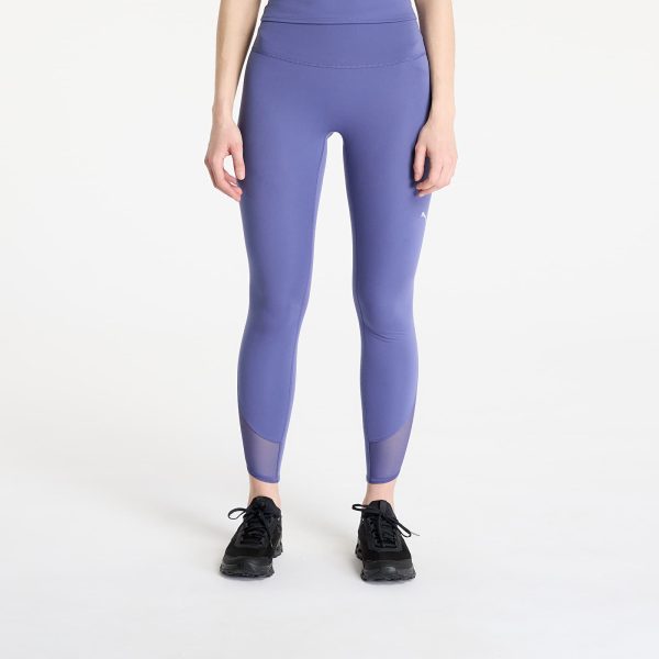 Puma Cloudspun Soft Mesh High-Waisted 7/8 Tights Blue Crystal XS