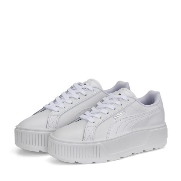 Puma Karmen L Chunky Sole Trainer - White