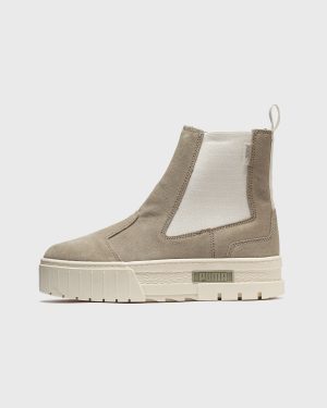 Puma WMNS Mayze Chelsea Suede women Boots brown|beige in size:38,5
