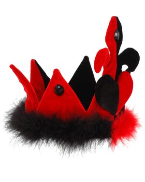 Queen of Hearts Adult and Child Fancy Dress Costume Hat