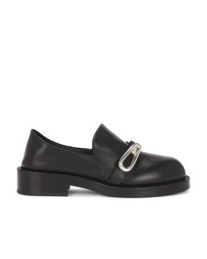 RABANNE Loafer Mules in Black - Black. Size 36 (also in 38, 39, 40).