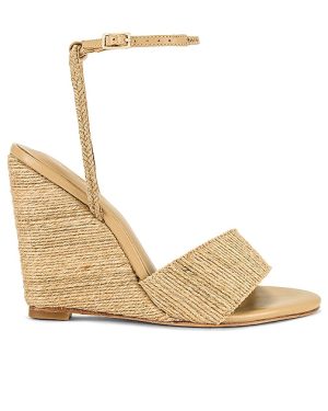 RAYE Bikini Wedge in Nude. Size 9.5.