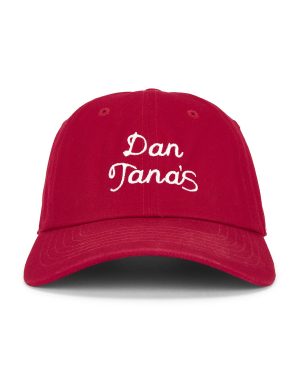 RE/DONE Dan Tana Classic Baseball Cap in Red - Red. Size all.
