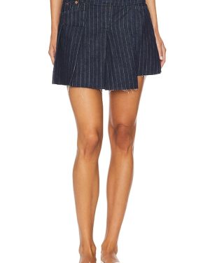 RE/DONE Tennis Wrap Skirt in Denim-Dark. Size 27, 31, 32.