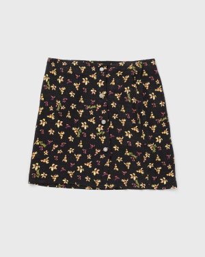 ROTATE Birger Christensen Jacquard Mini Skirt women Skirts black|multi in size:M