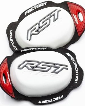 RST Factory Knee Sliders, white