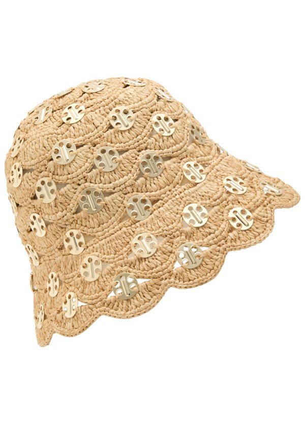 Rabanne Autres Raffia Bucket hat - Natural - One Size